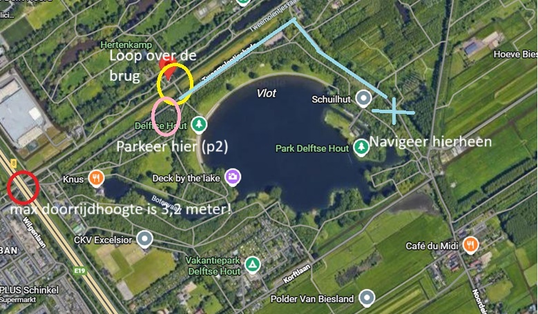 Bereikbaarheid vrachtwagen Het Rieten Dak