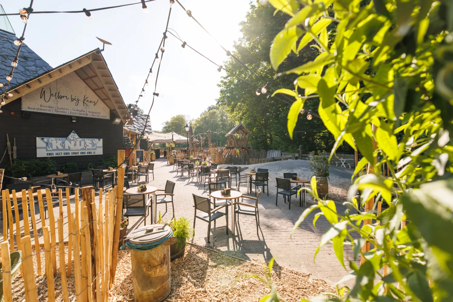 Terras aan de Speeltuin in Delft