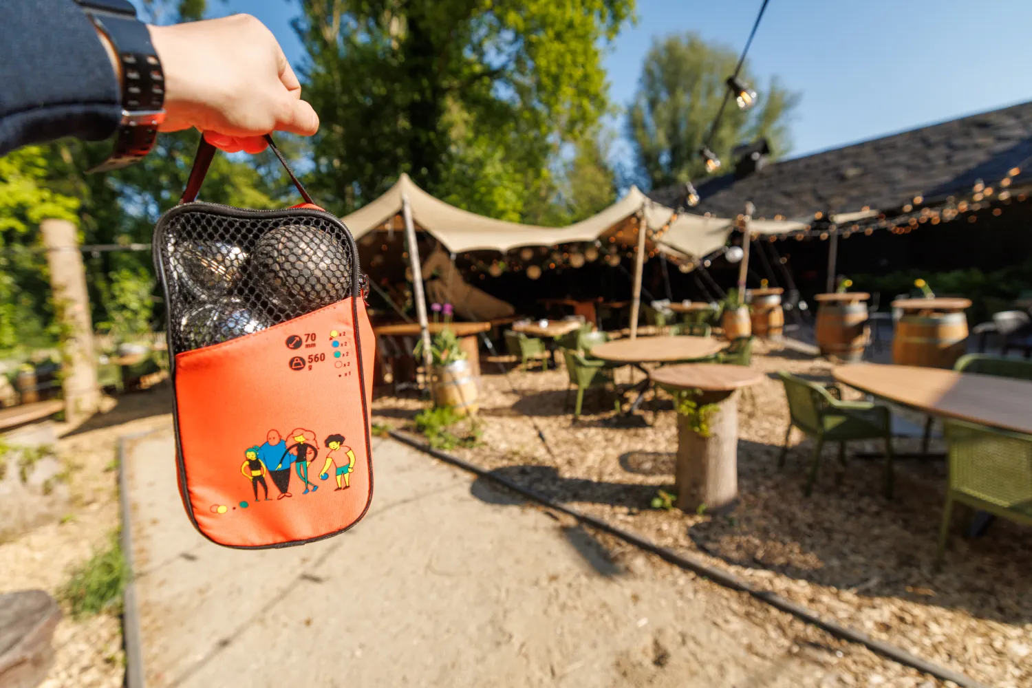 Jeu de Boules bij Knus in Delft