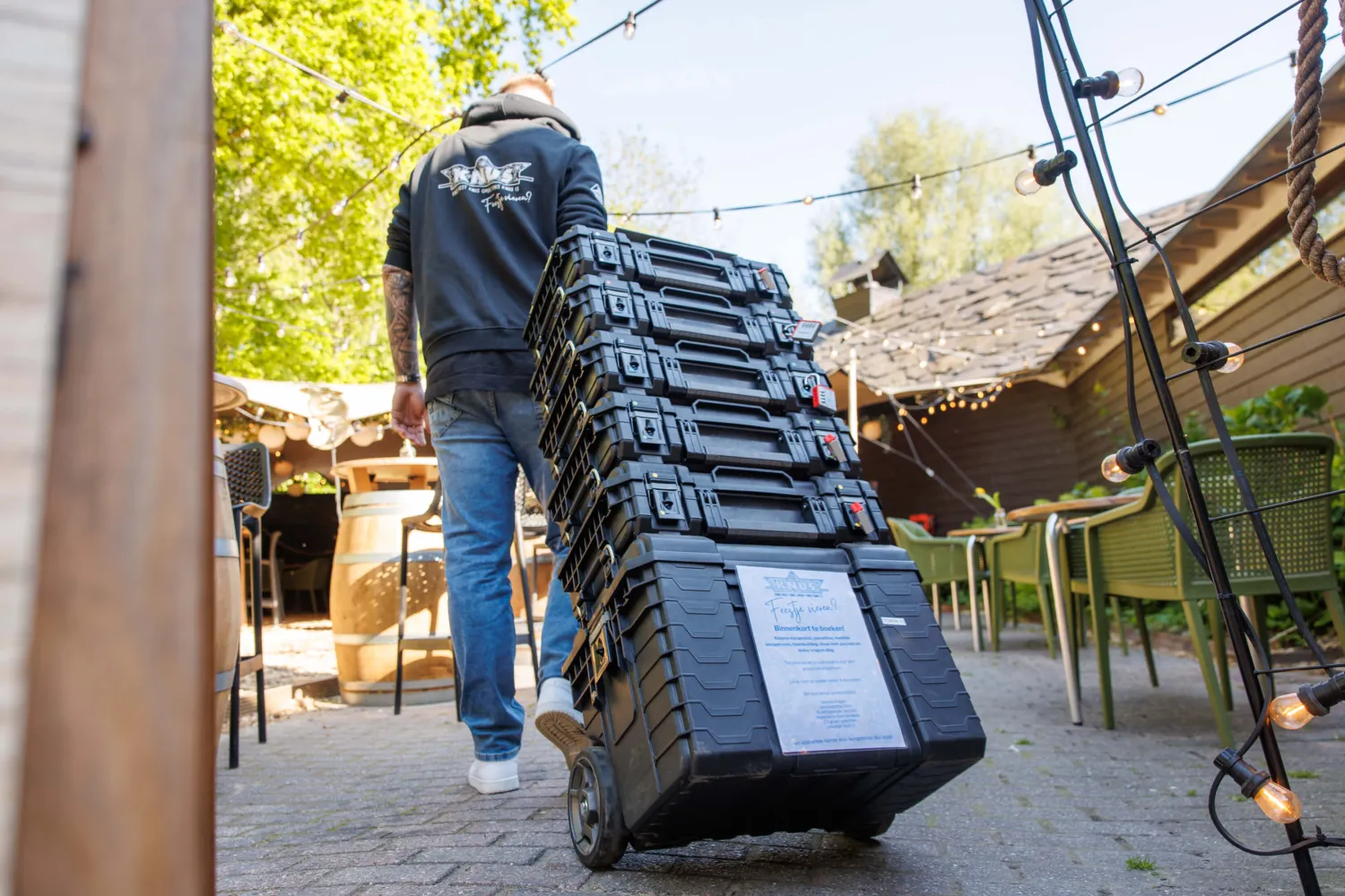 De Escapebox in actie
