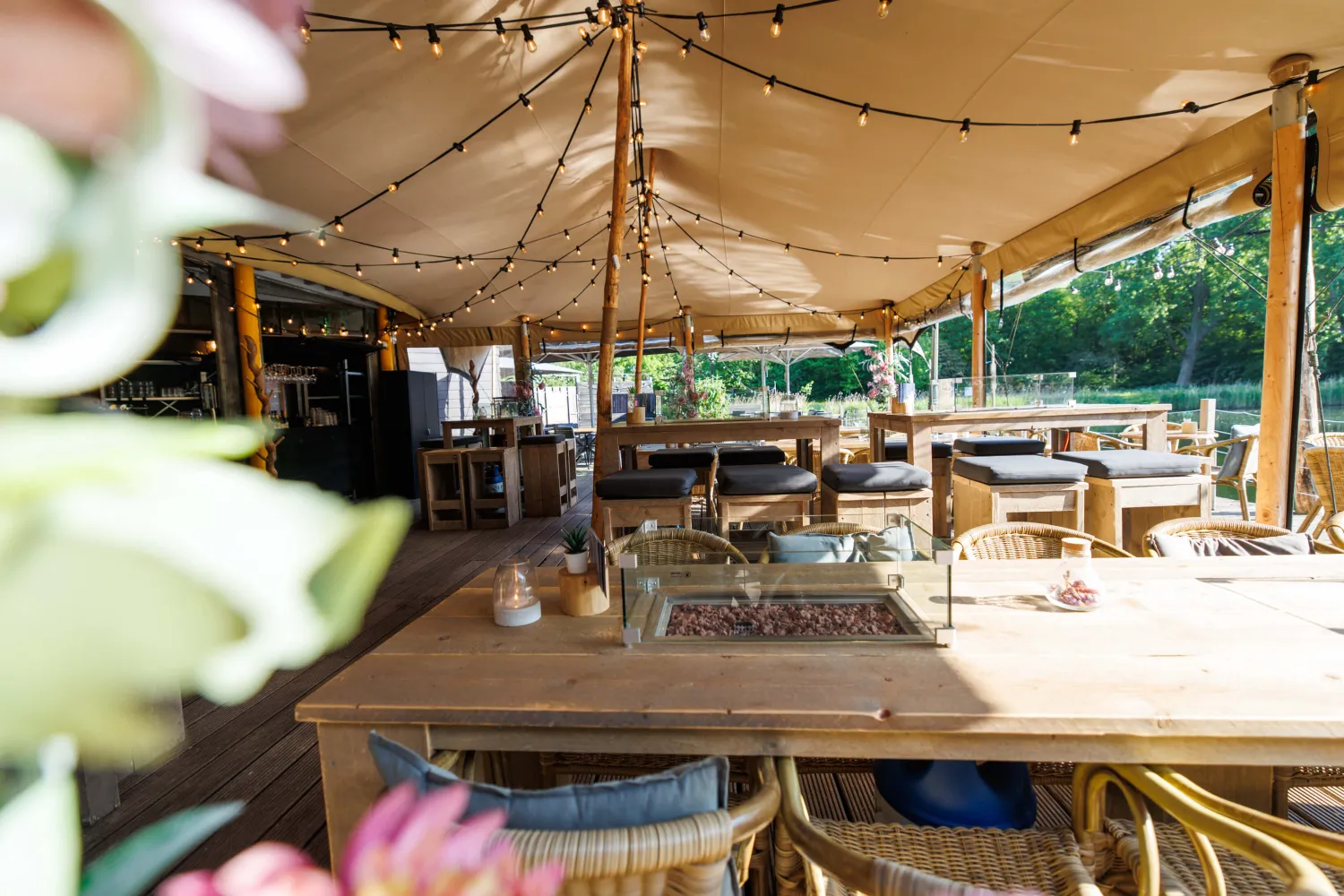 Dynamisch Dineren Terras