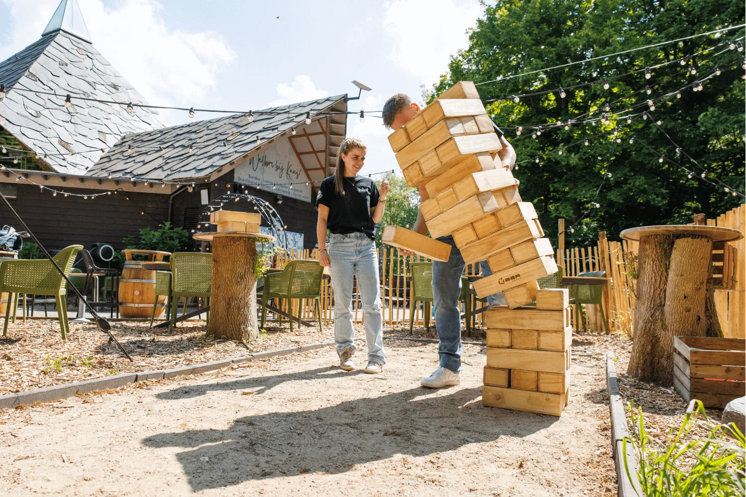 XXL Jenga Knus Delft